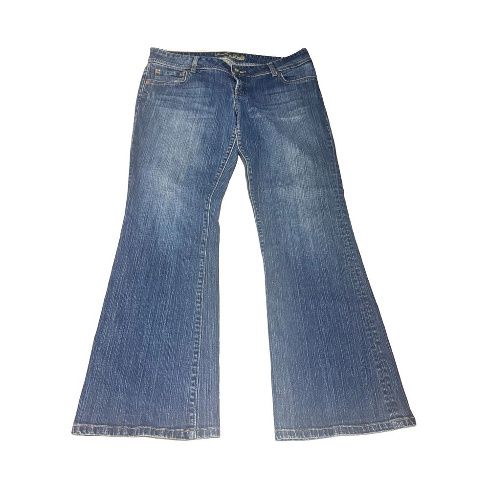American Eagle Outfitters Women's Bootcut Jeans 14 Regular Blue Denim 5-Pocket